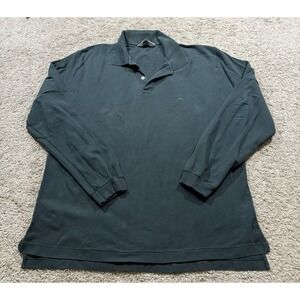 Brooks Brothers Men's Polo Shirt Performance Knit Long Sleeve Preppy Academia XL